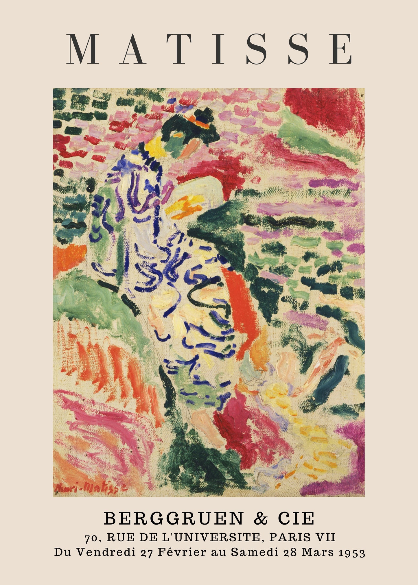 La Japonaise: Woman beside the Water by Henri Matisse | Nizs