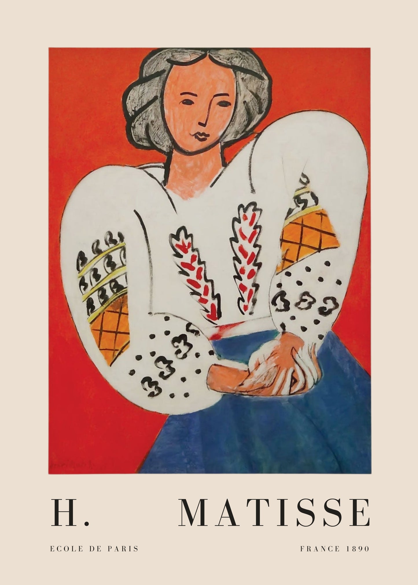 La Blouse Roumaine by Henri Matisse | Nizs