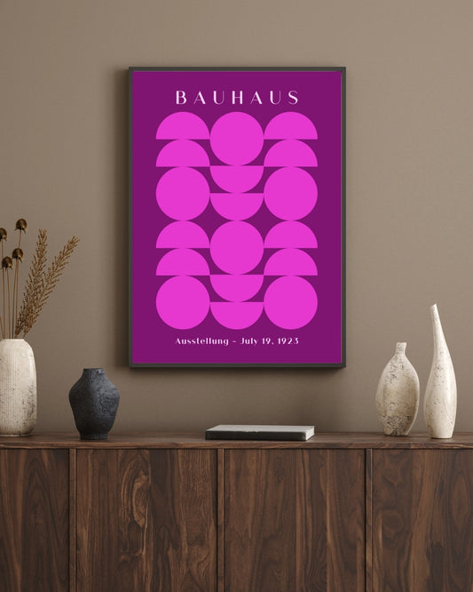 Geometric Grid Bauhuas Art | Nizs