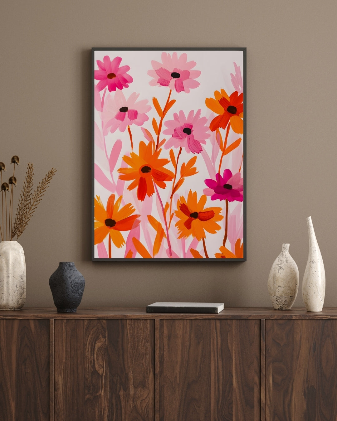 Petal Pop Abstract Art | Nizs