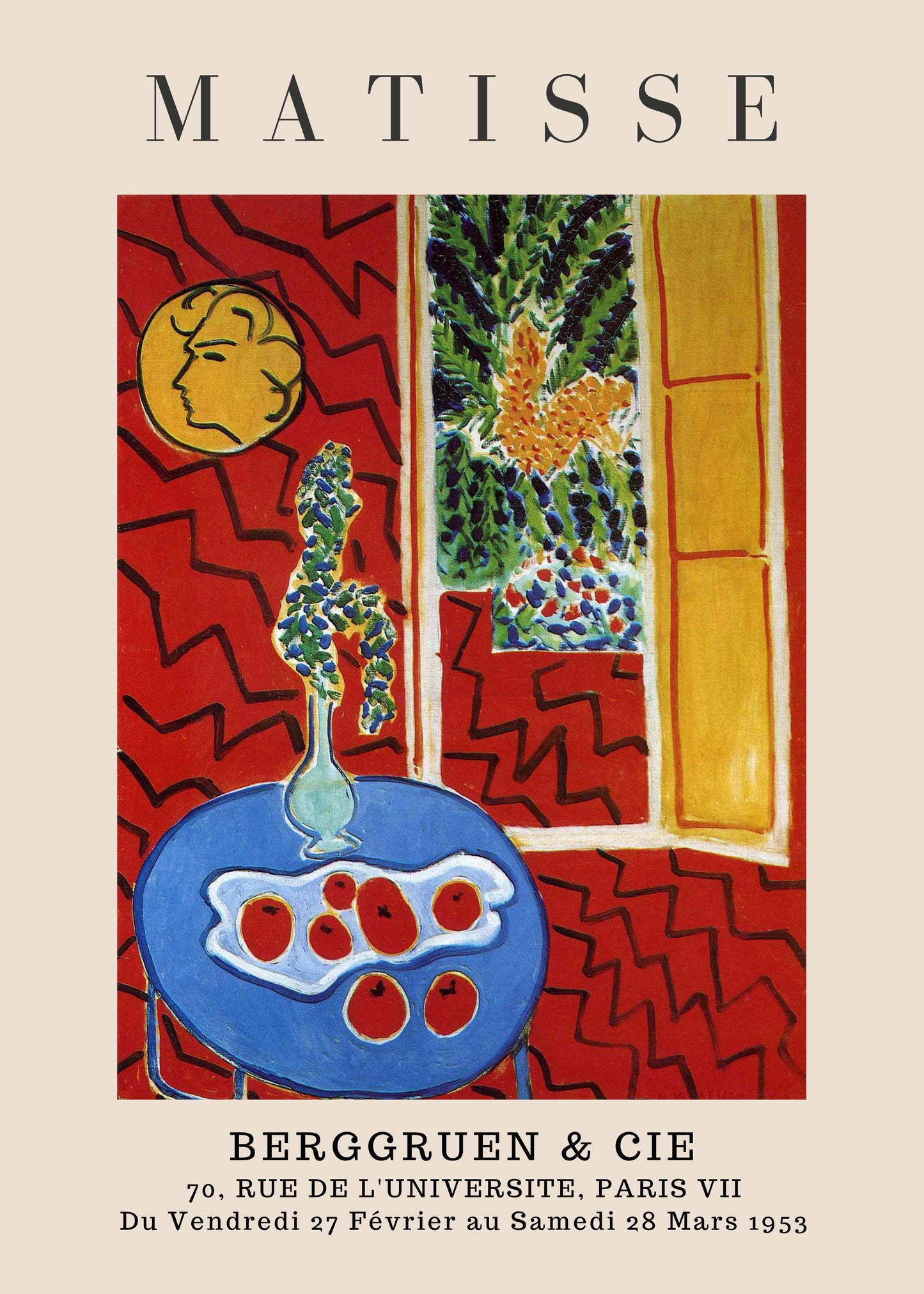Red Interior by Henri Matisse | Nizs
