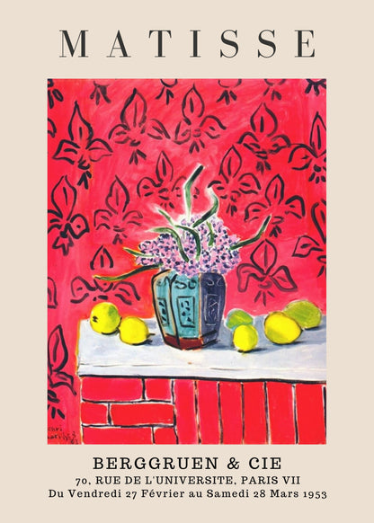 Still Life with Lemons by Henri Matisse | Nizs