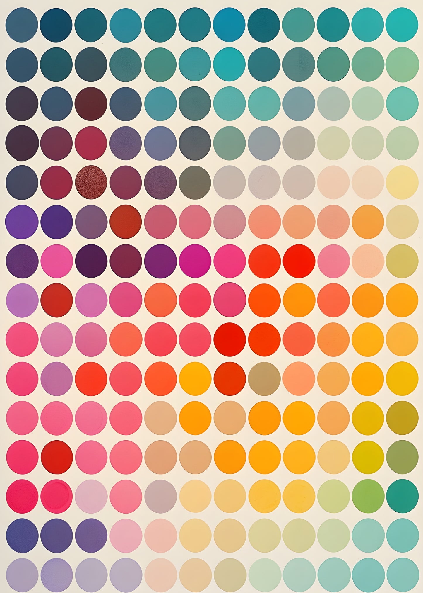 Chromatic Harmony Abstract Art | Nizs