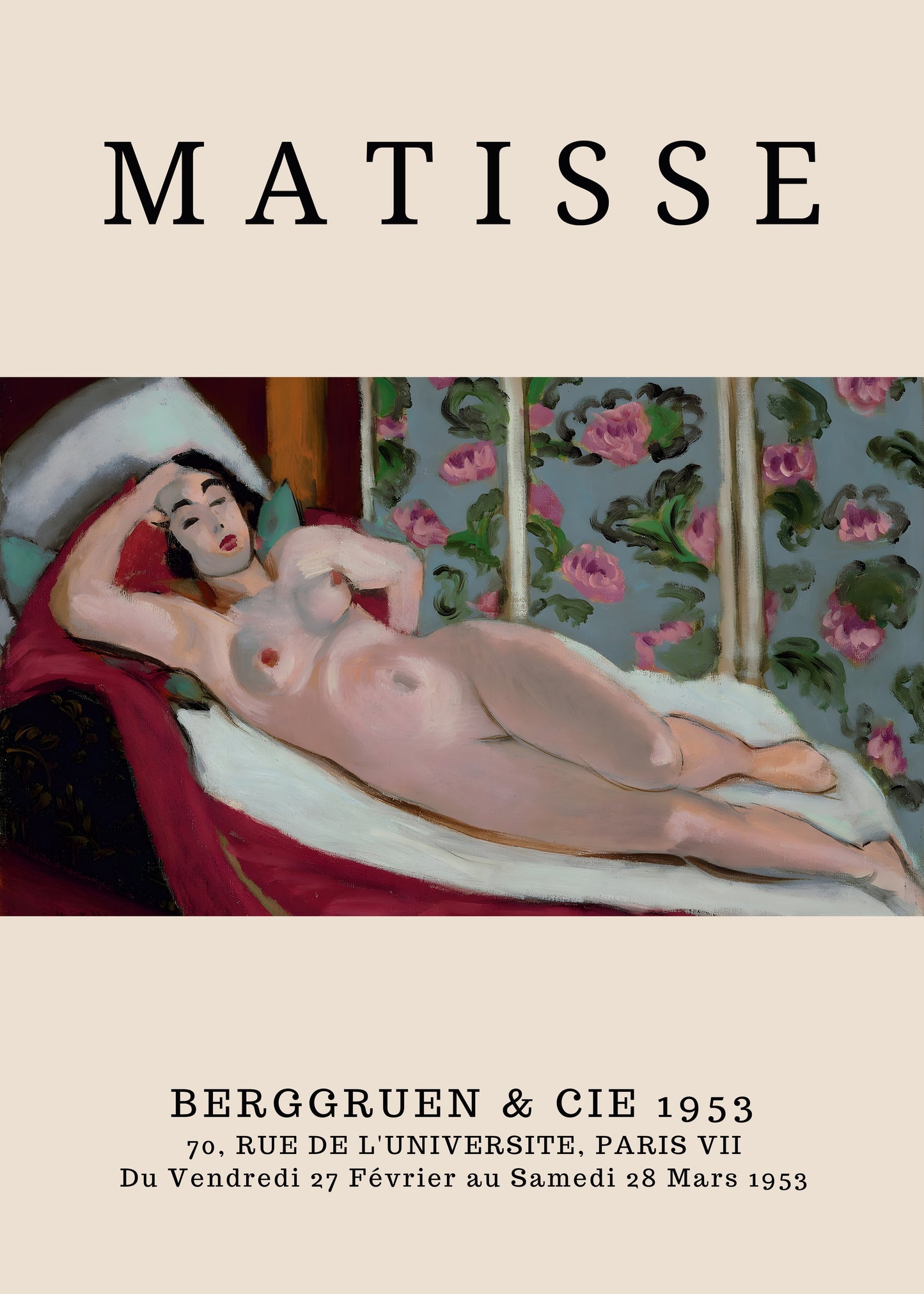 Odalisque with Gray Culottes by Henri Matisse | Nizs