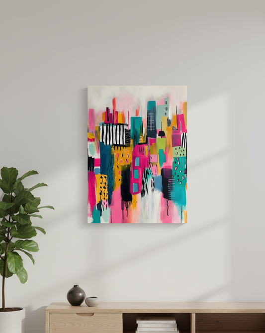 Urban Reverie Abstract Art | Nizs