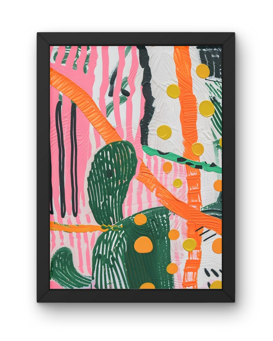 Vibrant Strokes Abstract Art | Nizs