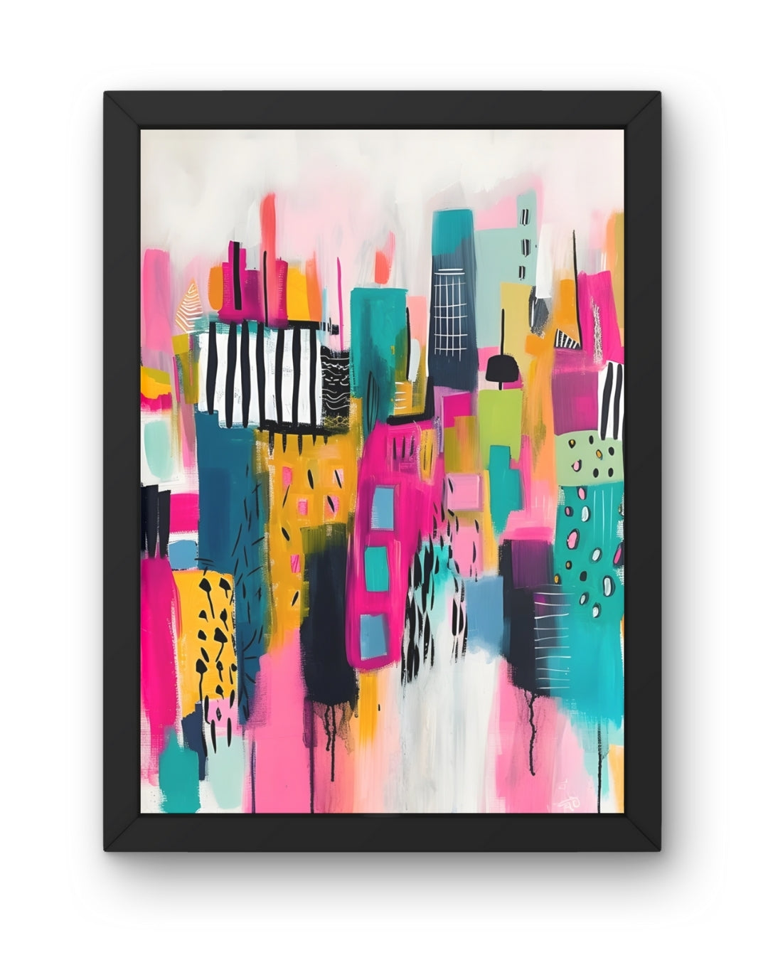 Urban Reverie Abstract Art | Nizs