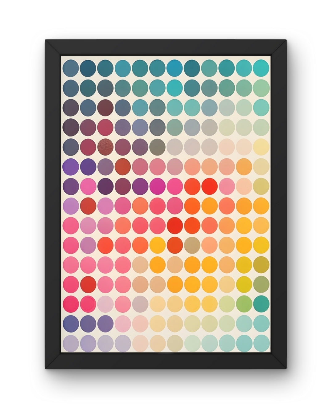 Chromatic Harmony Abstract Art | Nizs