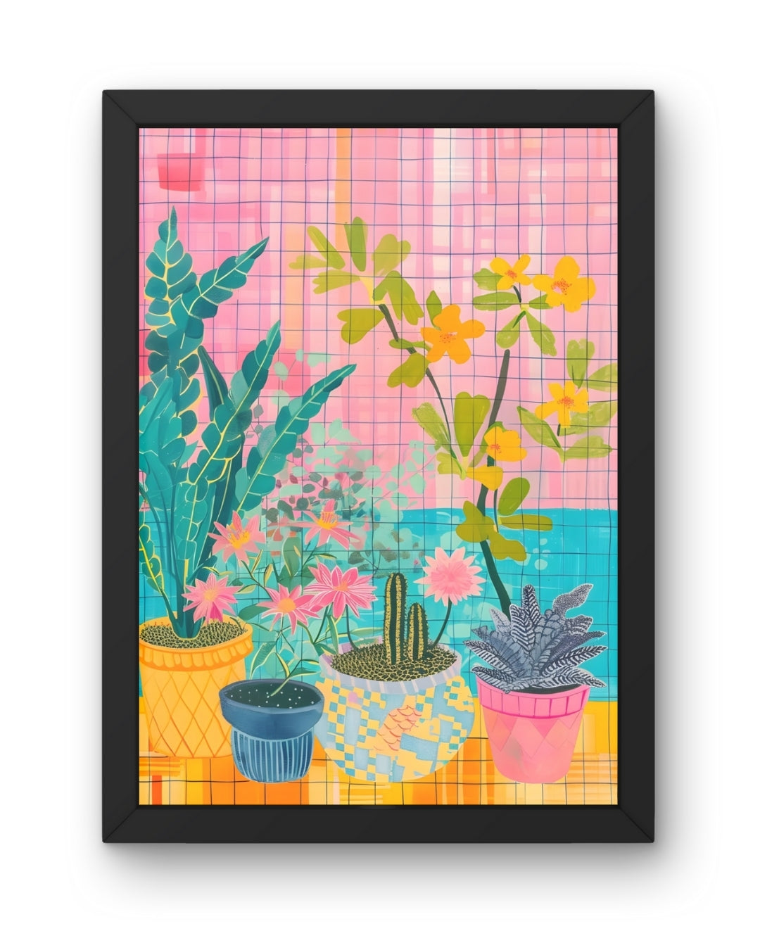 Neon Conservatory Abstract Art | Nizs