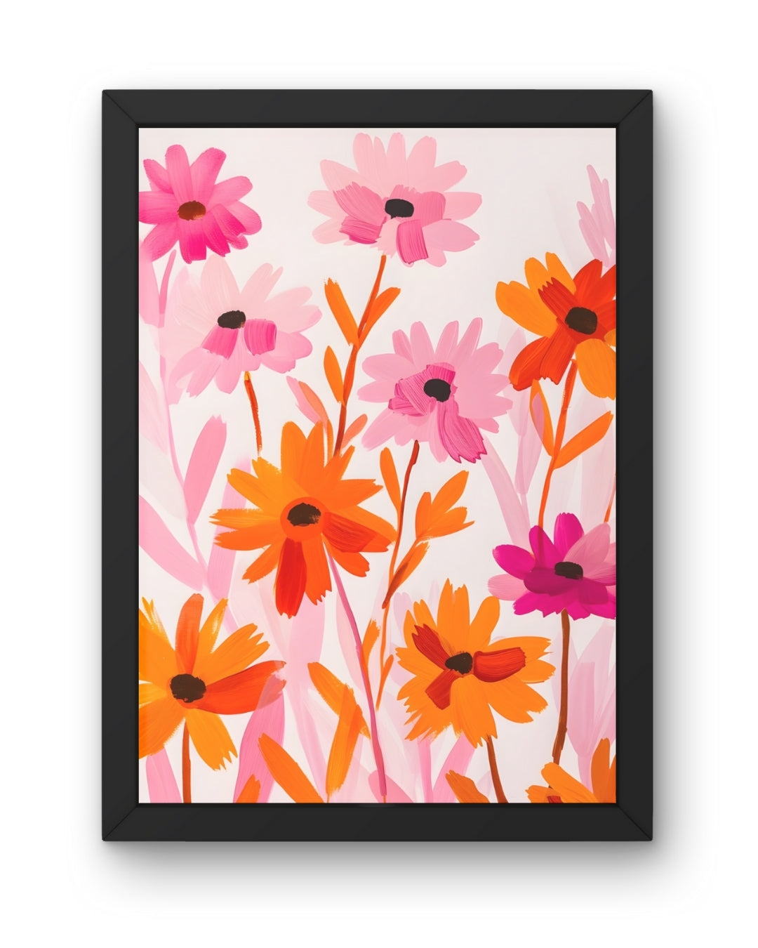 Petal Pop Abstract Art | Nizs