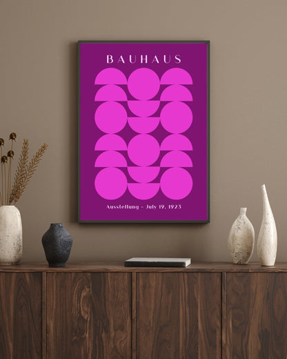 Geometric Grid Bauhuas Art | Nizs