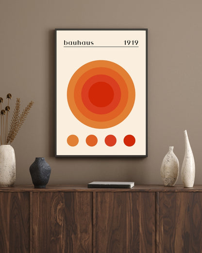 Concentric Study Bauhuas Art | Nizs