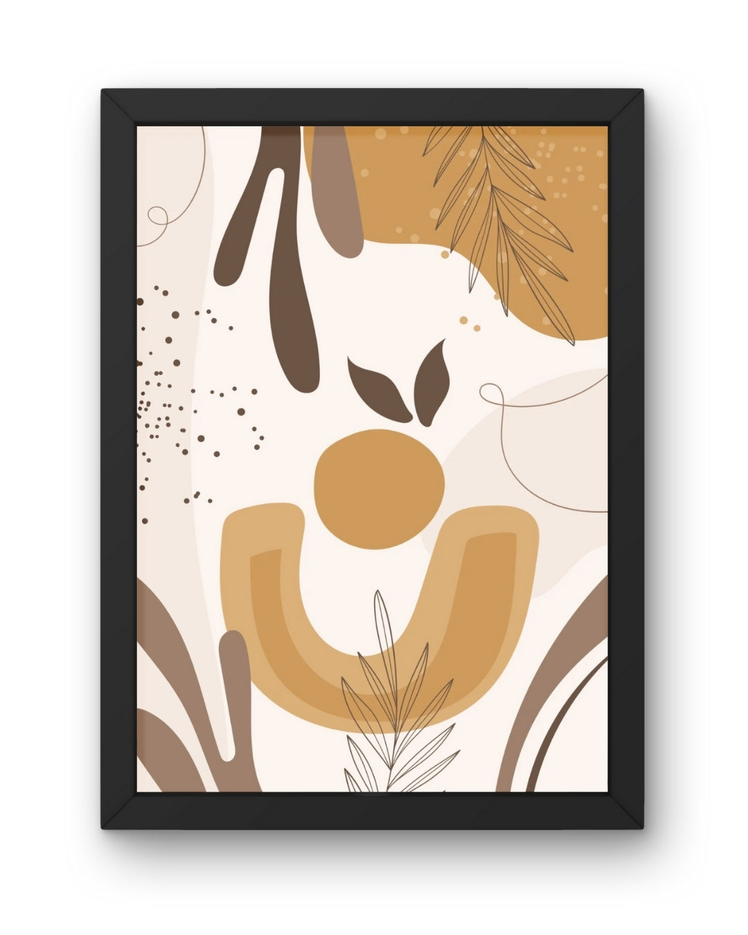 Earth Rhythms Boho Abstract Art | Nizs