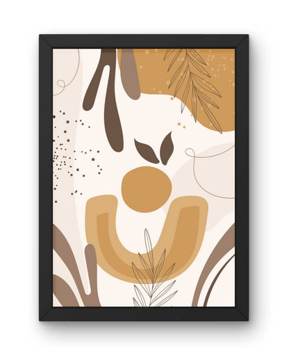 Earth Rhythms Boho Abstract Art | Nizs