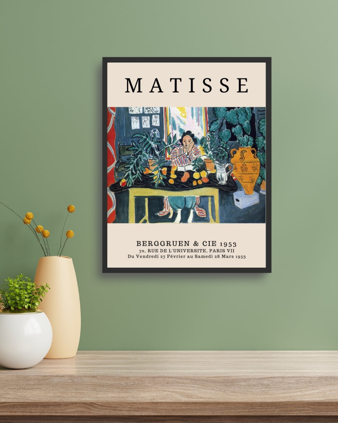 Interior with a Young Girl by Henri Matisse | Nizs