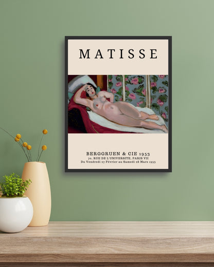 Odalisque with Gray Culottes by Henri Matisse | Nizs