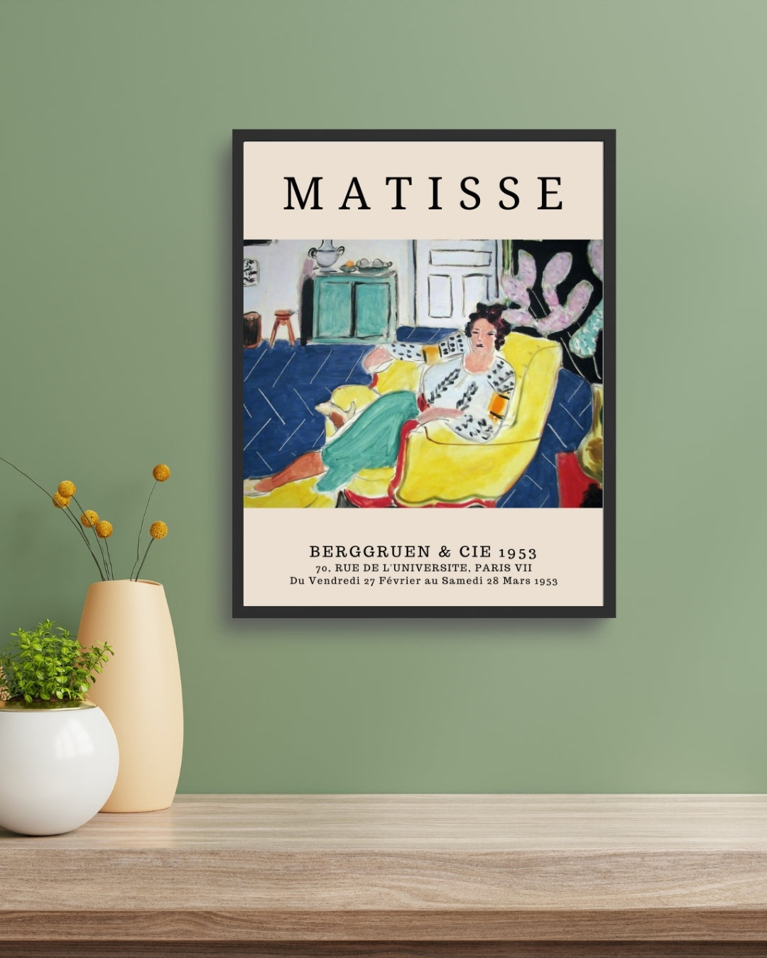 Woman Seated in an Armchair by Henri Matisse | Nizs