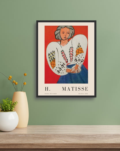La Blouse Roumaine by Henri Matisse | Nizs