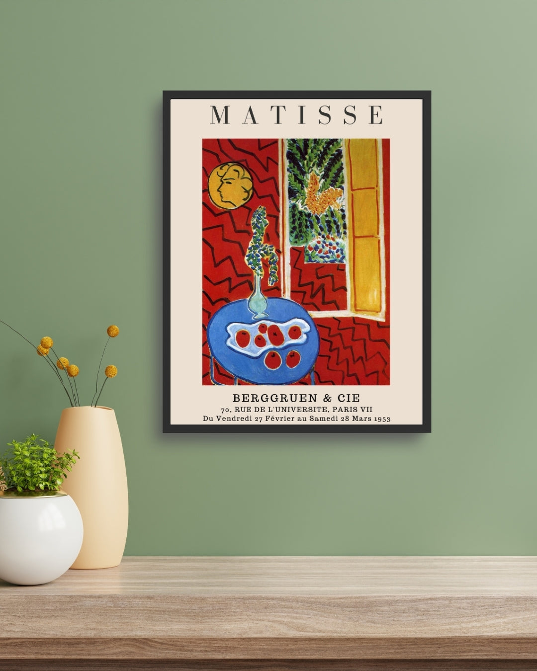 Red Interior by Henri Matisse | Nizs