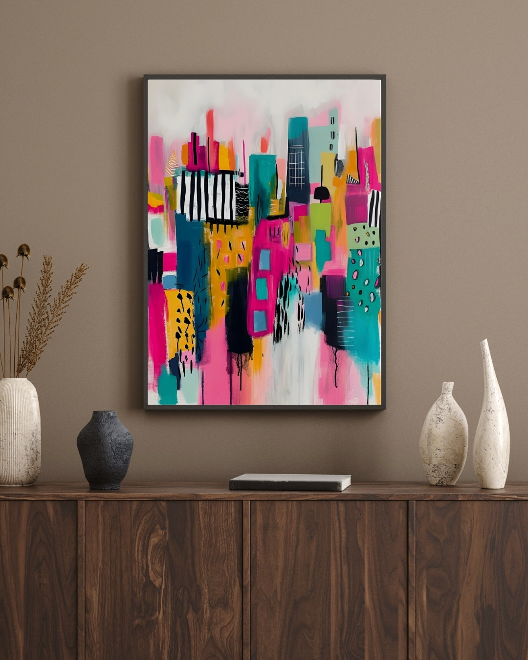 Urban Reverie Abstract Art | Nizs