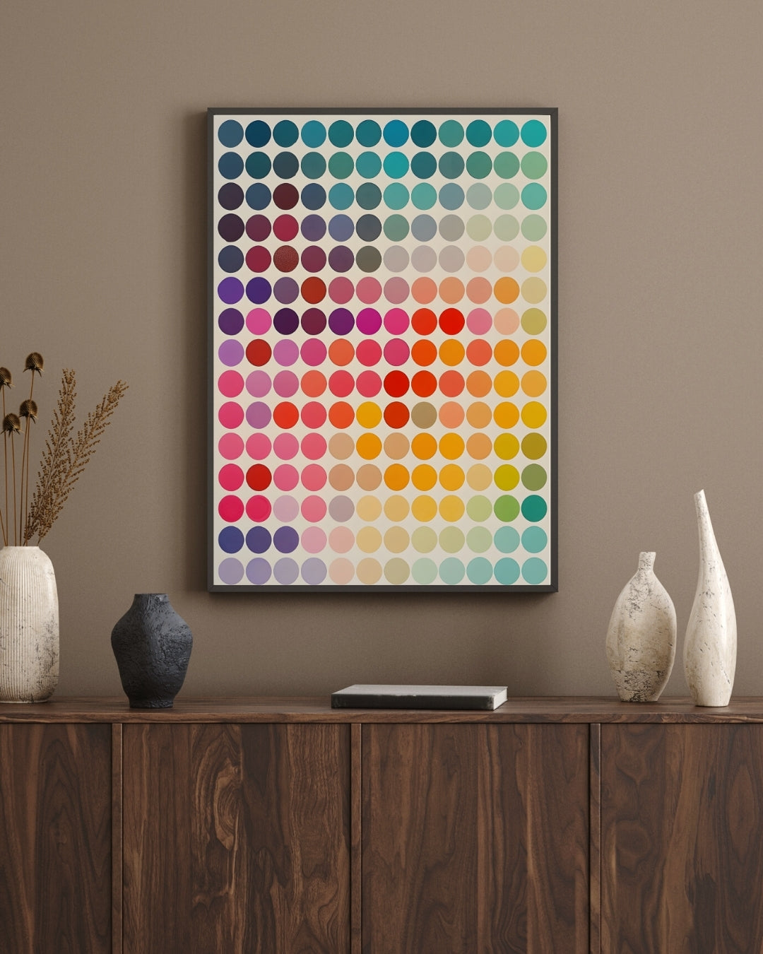 Chromatic Harmony Abstract Art | Nizs
