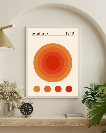 Concentric Study Bauhuas Art | Nizs