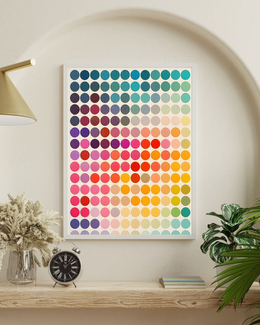 Chromatic Harmony Abstract Art | Nizs