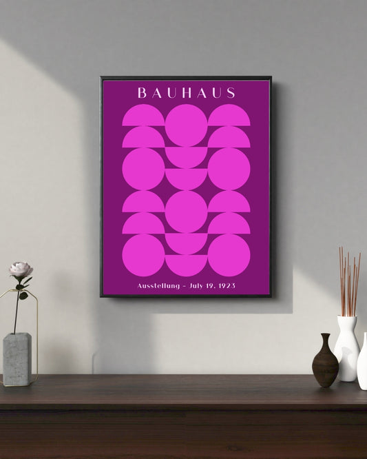 Geometric Grid Bauhuas Art | Nizs