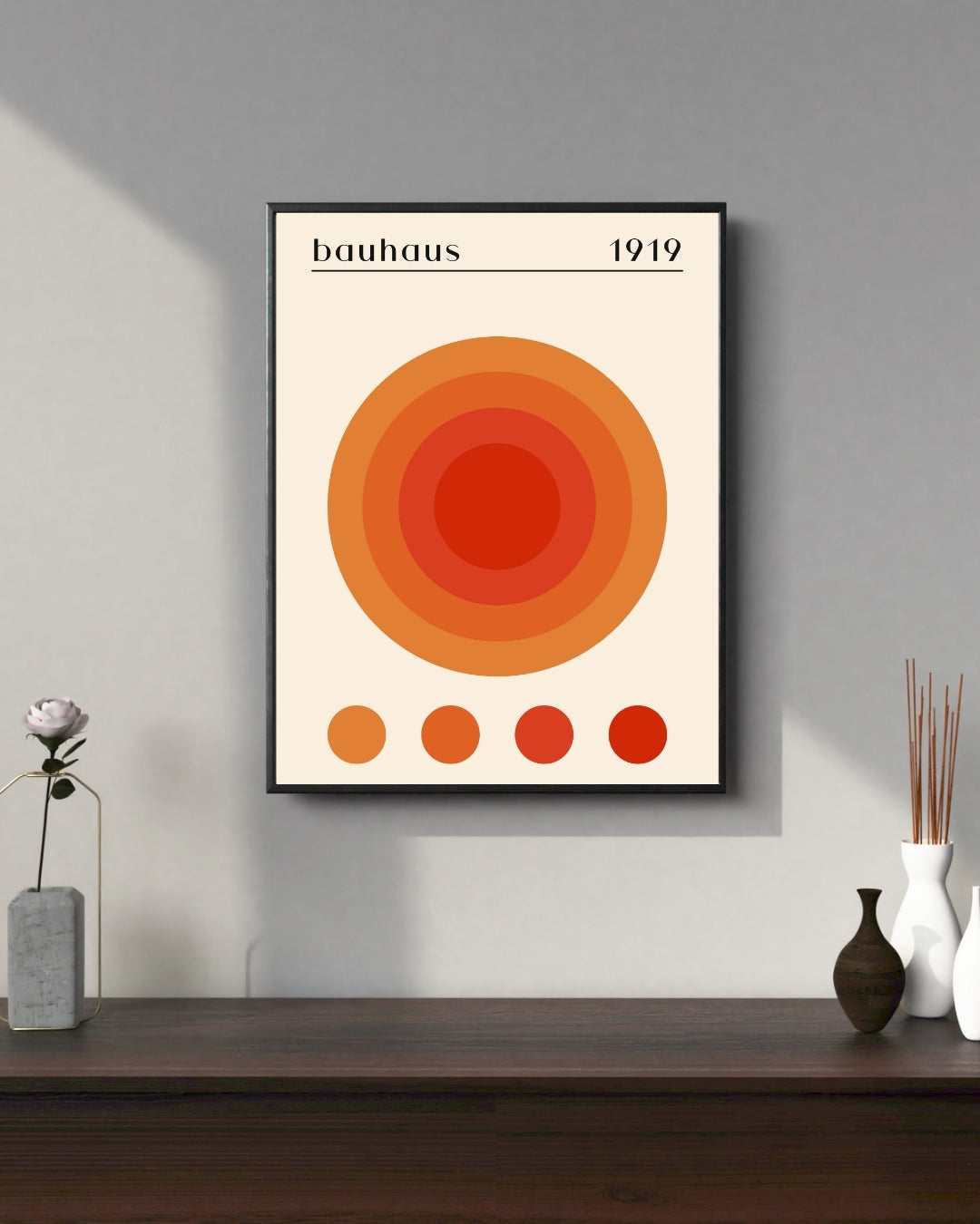 Concentric Study Bauhuas Art | Nizs