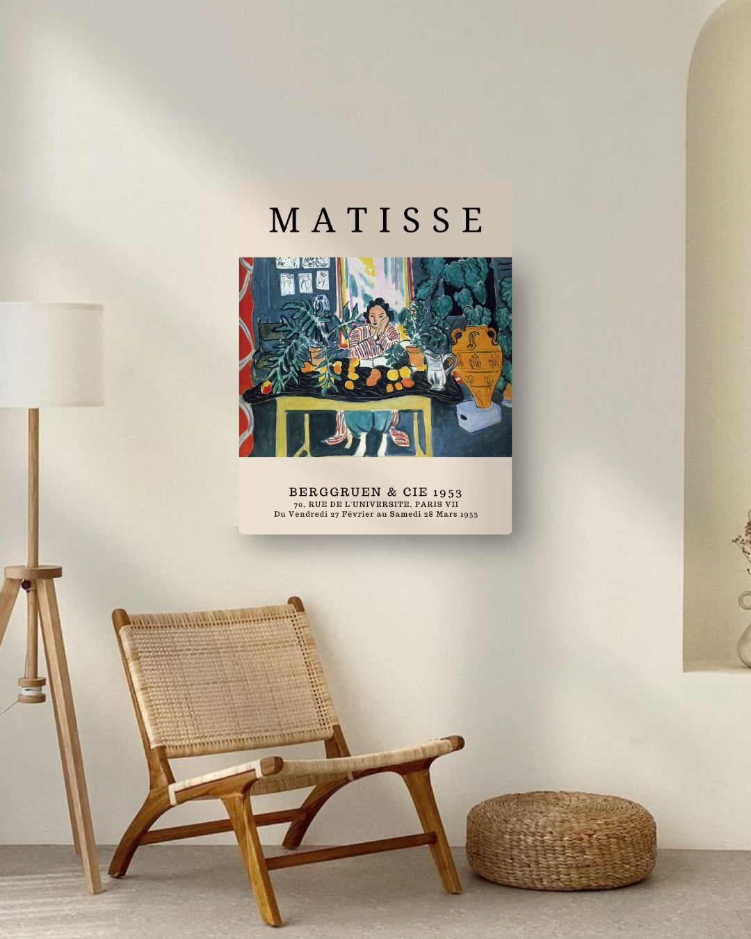 Interior with a Young Girl by Henri Matisse | Nizs