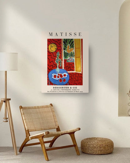 Red Interior by Henri Matisse | Nizs