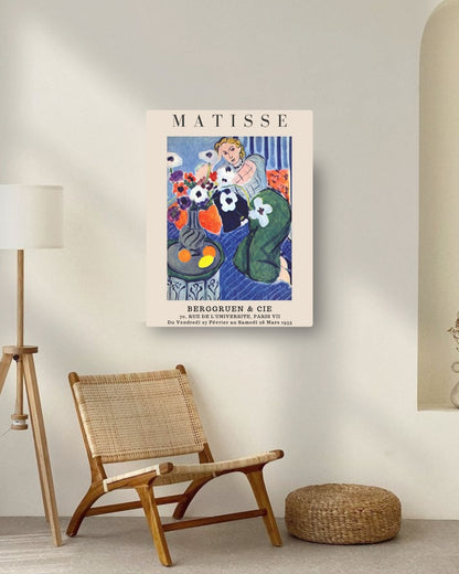 Woman with Anemones by Henri Matisse | Nizs