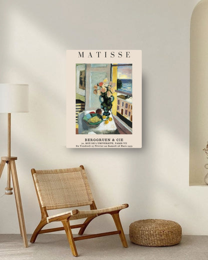 Flowers in front of a Window by Henri Matisse | Nizs