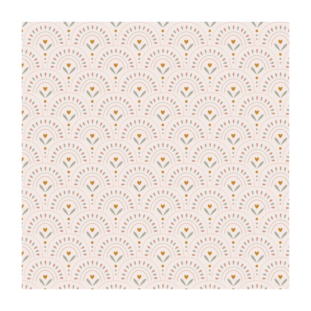 Golden Buds Style Printed Table Runner 13x54 Inches | Nizs